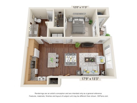 Vista Ridge_1 Bedroom-ADA